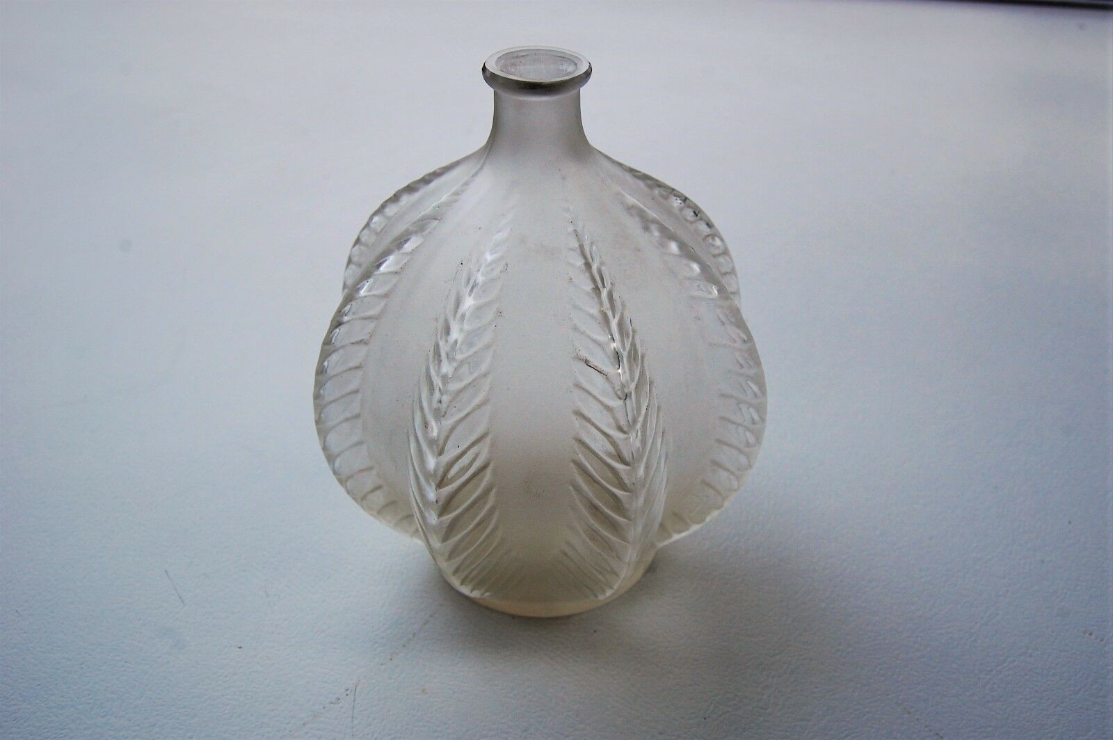 Antique Vintage Authentic R Lalique  "malines" Frosted & Clear Signed & Numbered