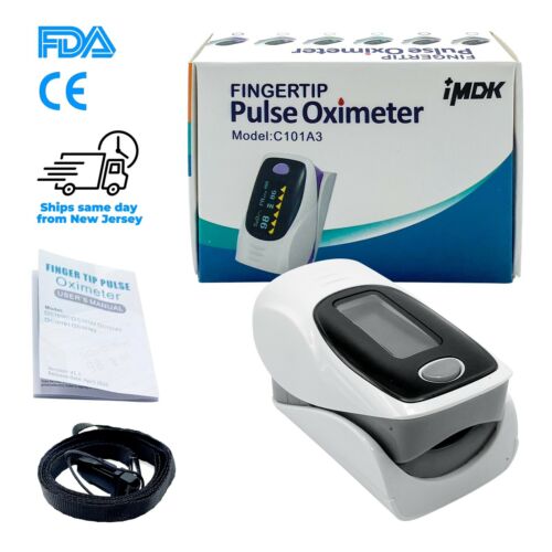 Fda Ce Certified Finger Pulse Oximeter Blood Oxygen Meter Heart Rate Monitor