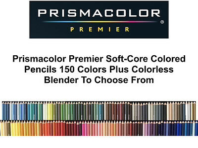 Prismacolor Premier Soft Core Single Colored Pencils Individual A Thru D Colors