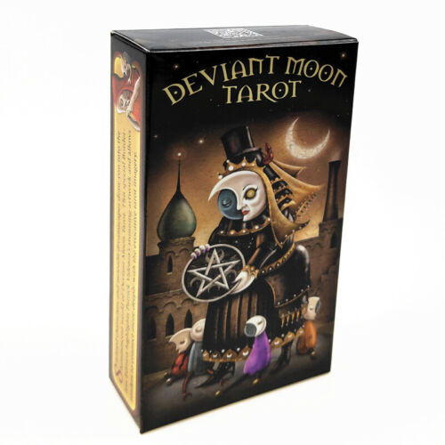 78pc/set Moon Tarot Deck Cards Divination Esoteric Fortune Patrick Valenza