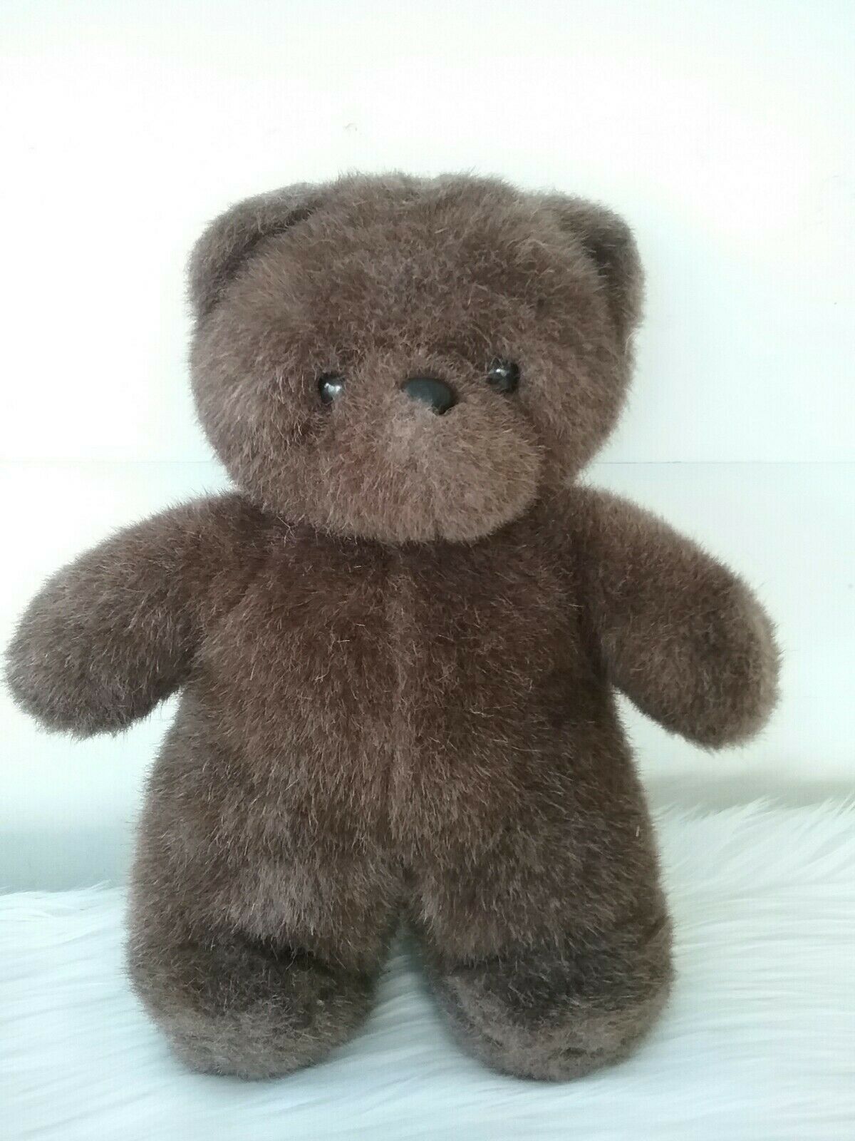 Applause Vintage Teddy Bear Dark Brown 1986 12" Tall
